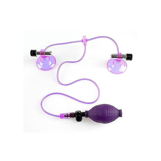 Fetish Fantasy Vibrating Nipple Pumps Super Suck-Hers - Breast and Nipple Toys