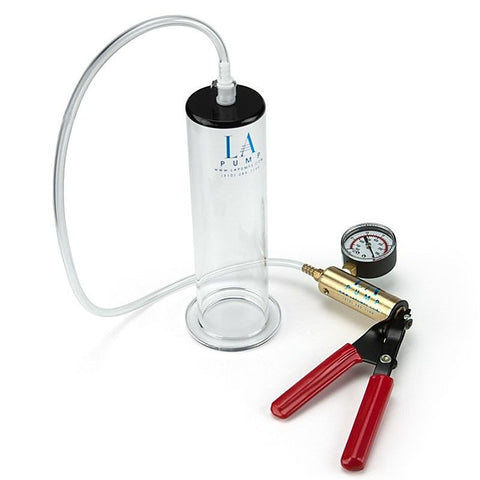 LA Pump Vacuum Hand Pump With PSI Meter
