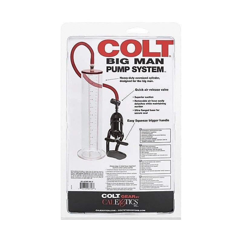 Colt Big Man Penis Enlargement Pump System - Pumps, Extenders and Sleeves