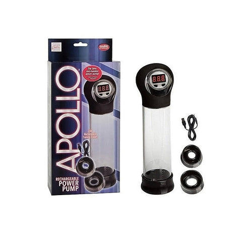 Apollo Rechargeable Power Male Penis Pump - Pumps, Extenders and Sleeves