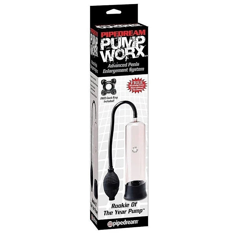 Pump Worx Rookie Of The Year Penis Enlargement Pump - Pumps, Extenders and Sleeves