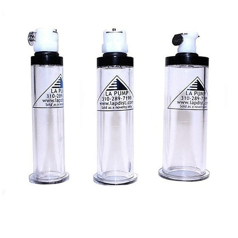 LA Pump Clitoral Cylinders In Deluxe Packaging