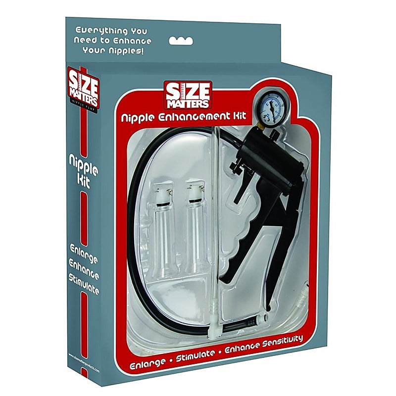 Size Matters Nipple Enlarger Kit By Xr Brands - Breast and Nipple Toys
