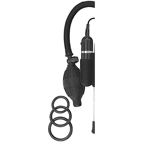 Ram Vibrating Master Mens Penis Pump Clear