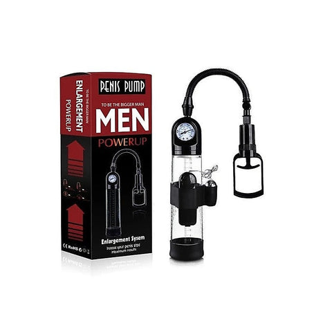 Ram Vibrating Master Mens Penis Pump Clear