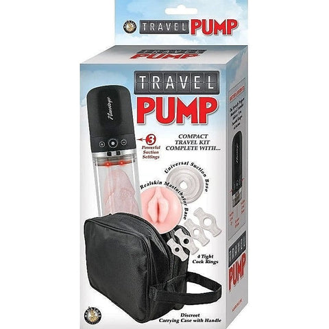 Travel Pump Kit Clear Genital Enlarger