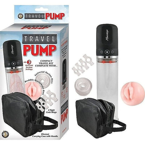Travel Pump Kit Clear Genital Enlarger
