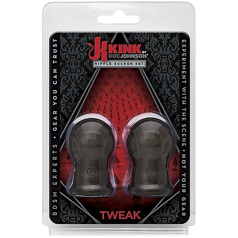 Kink Tweak Nipple Sucker Set By Doc Johnson - Breast and Nipple Toys