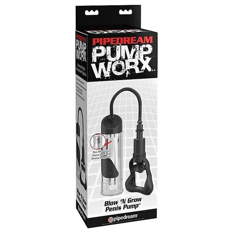 Pump Worx Blow-N-Grow By Pipedream Products - Pumps, Extenders and Sleeves