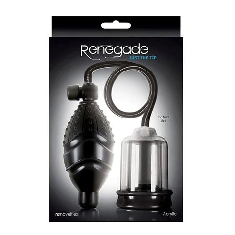 Renegade Just The Tip Clear Pump - Pumps, Extenders and Sleeves