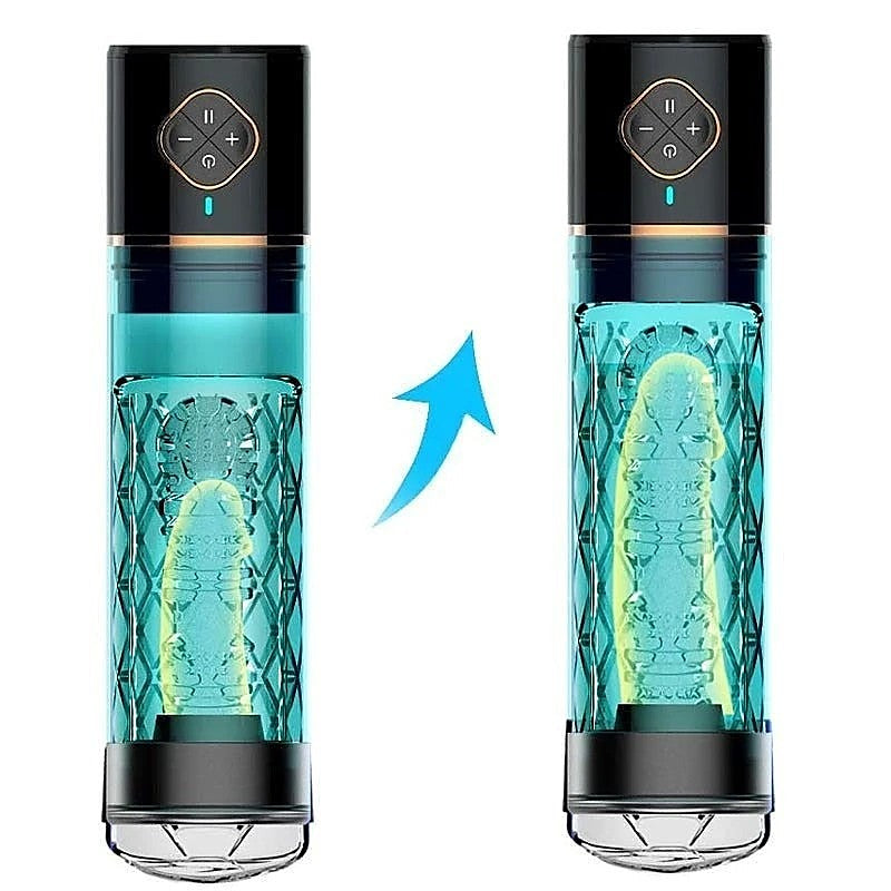 Electric Rotating Penis Pump - Pumps, Extenders and Sleeves