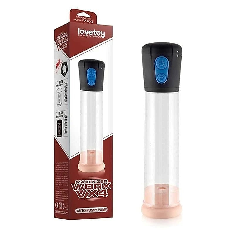 Maximizer Worx VX4 Auto Pussy Pump by Lovetoy - Pumps, Extenders and Sleeves