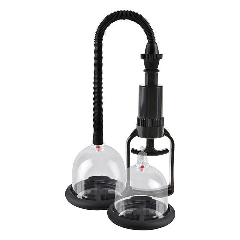 Fetish Fantasy Deluxe Vibrating Nipple Pleasure Cups - Breast and Nipple Toys