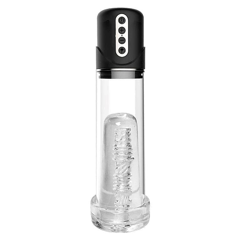 Power Up Penis Pump With Stroker Sleeve By Bdstyle - Pumps, Extenders and Sleeves