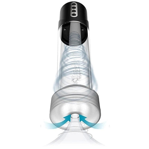 Power Up Penis Pump With Stroker Sleeve By Bdstyle - Pumps, Extenders and Sleeves