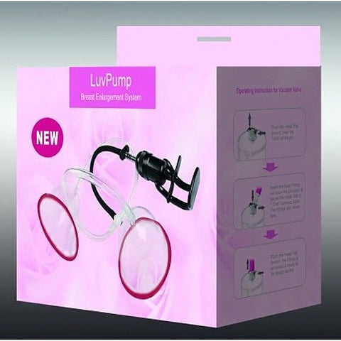 Luvpump Breast Enlargement System By Shots Toys - Breast and Nipple Toys