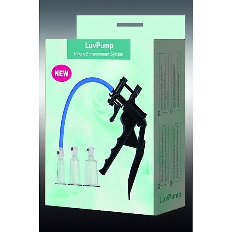LuvPump Clitoris Enhancement System Set by Shots Toys - Nipple and Clit Clamps
