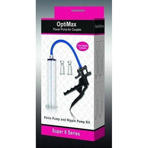 Optimax Power Pump For Couples By Shots Toys - Pumps, Extenders and Sleeves