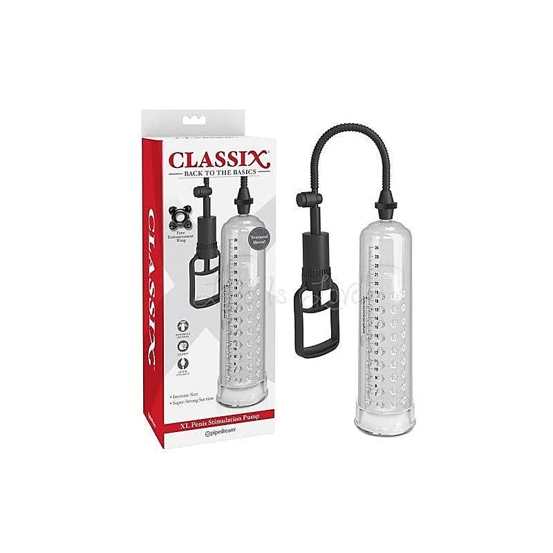 Classix Xl Male Penis Stimulation Pump By Pipedream - Pumps, Extenders and Sleeves
