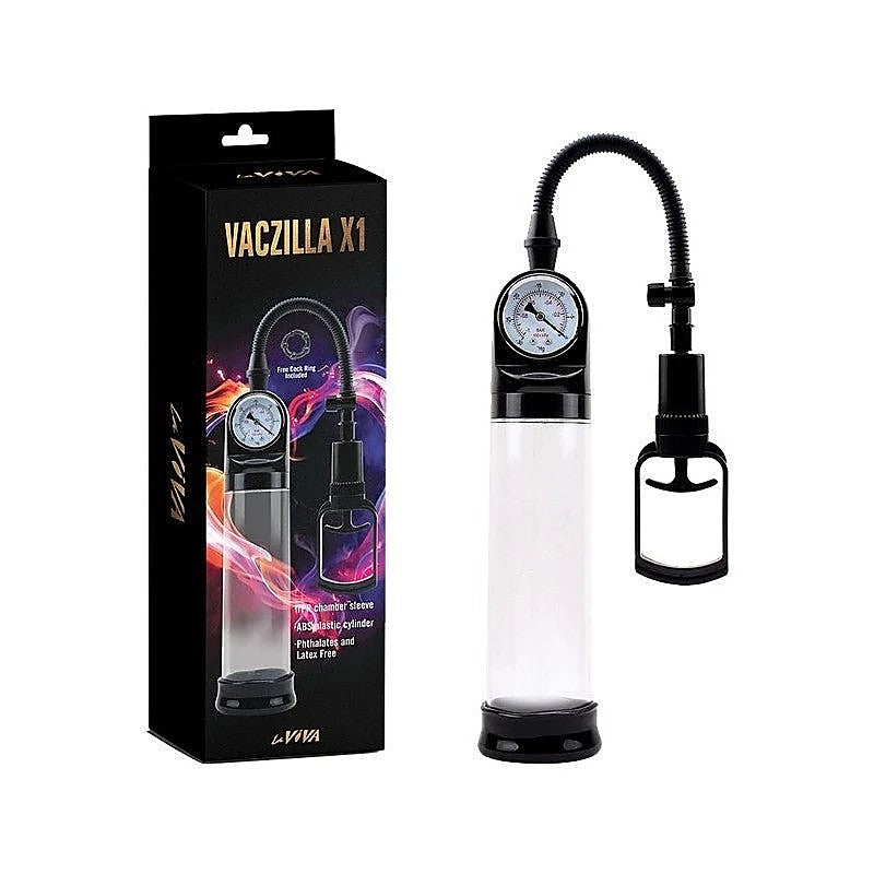 LaViva Vaczilla X1 Penis Enlargement Pump - Pumps, Extenders and Sleeves