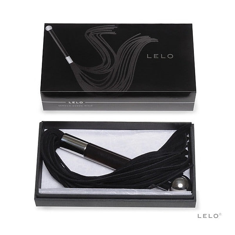 Lelo Sensua Suede Whip - Whips And Crops