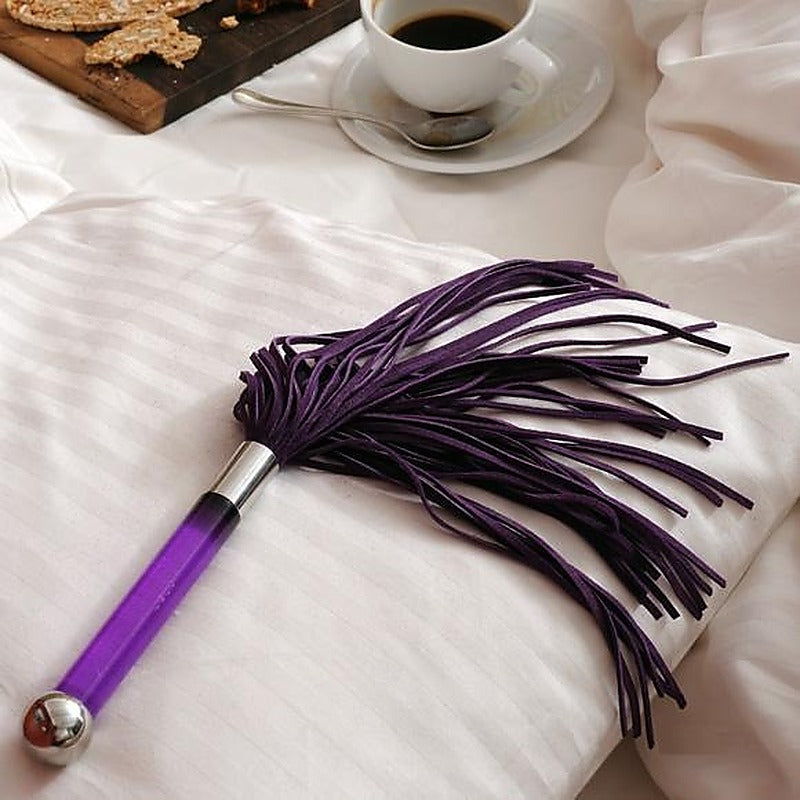 Lelo Sensua Suede Whip - Whips And Crops