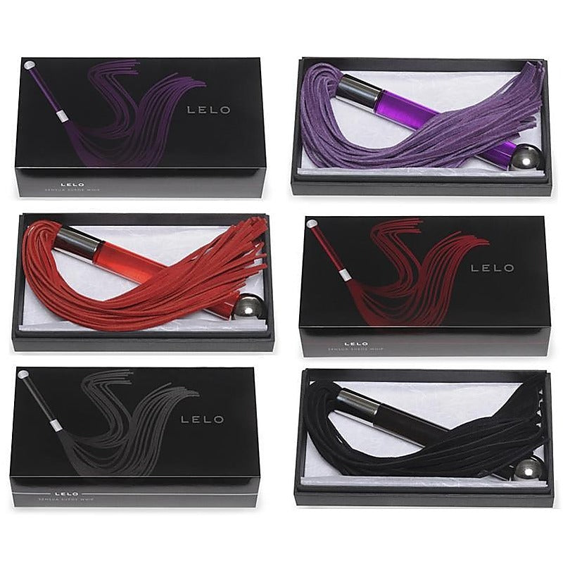 Lelo Sensua Suede Whip - Whips And Crops
