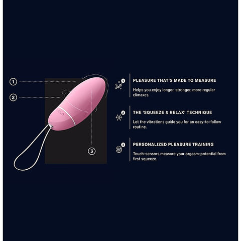 Luna Smart Bead Vibrating Kegel Exerciser By Lelo - Love Eggs and Kegel Exercisers