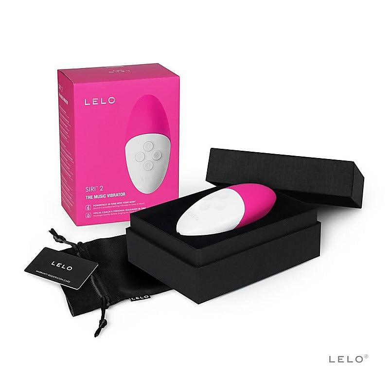 Siri 2 Multi Functions Handheld Music Vibrator By Lelo - Rabbit Vibrators