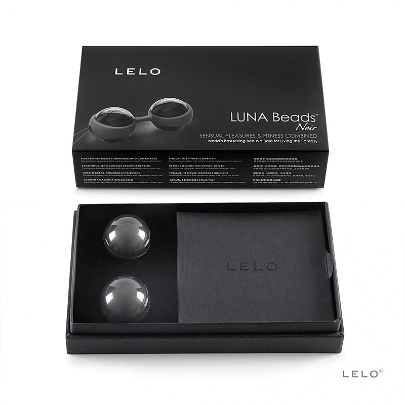 Luna Beads Noir by Lelo - Love Eggs and Kegel Exercisers