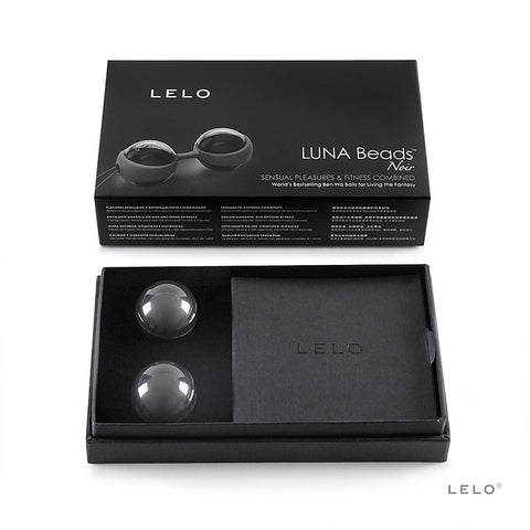 Luna Beads Noir by Lelo - Love Eggs and Kegel Exercisers