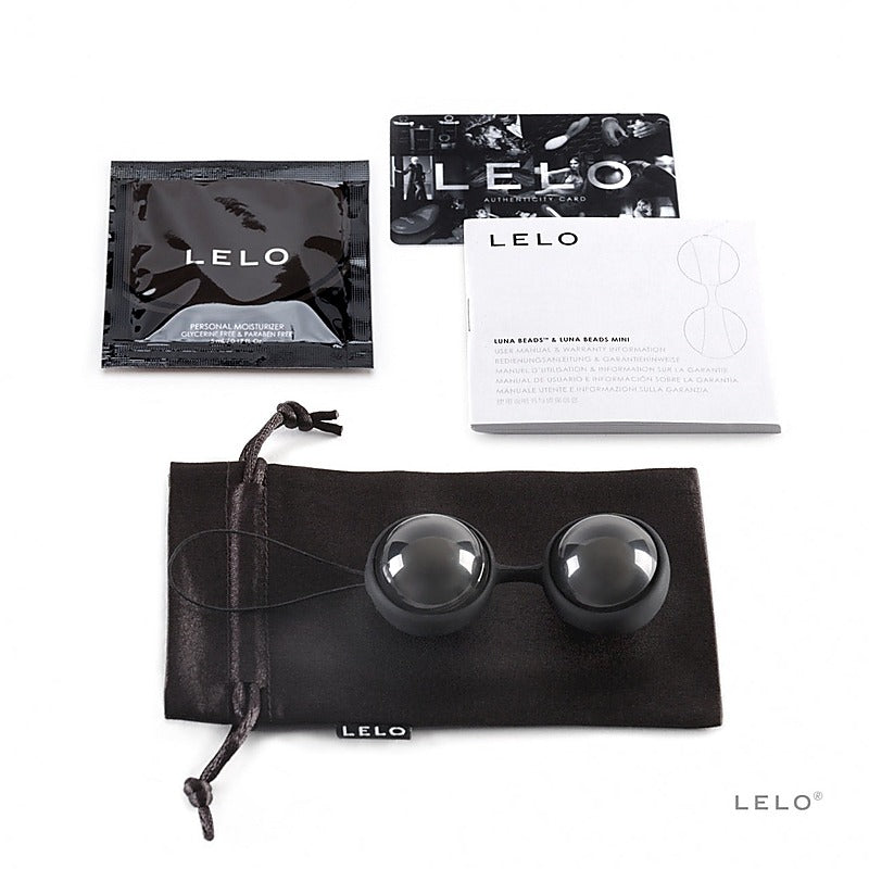 Luna Beads Noir by Lelo - Love Eggs and Kegel Exercisers