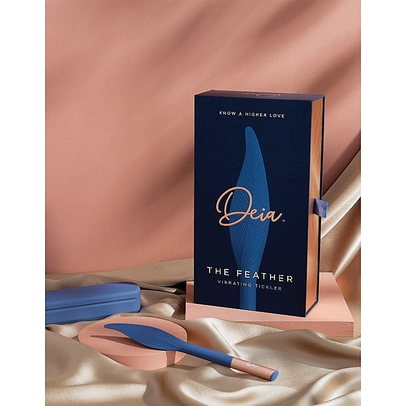 Deia The Feather Clitoral Vibrator by Deia - Clit Ticklers and Pulsators