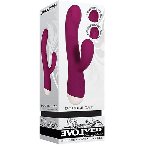 Evolved Double Tap - Rabbit Vibrators