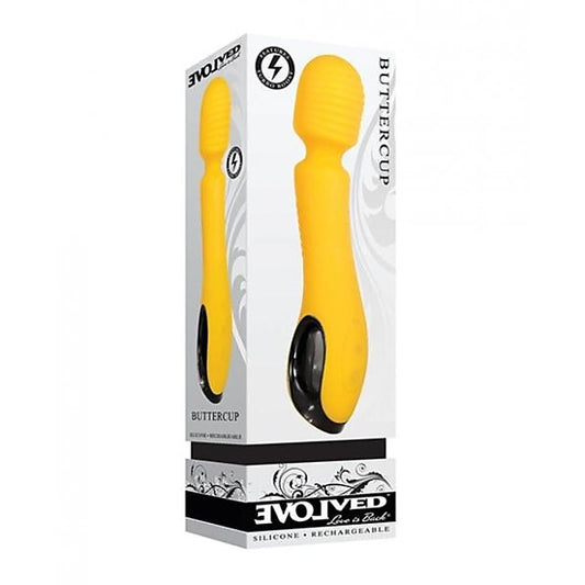 Evolved Buttercup Rechargeable Pleasure Wand - Luxury Sex Toys