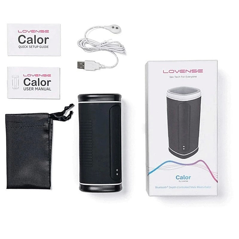 Calor Bluetooth Control Male Masturbator By Lovense - Masturbators and Strokers