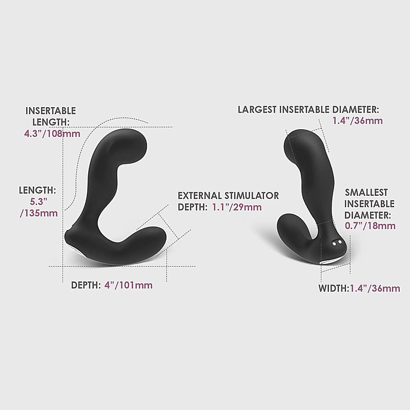 Svakom Iker App Controlled Vibrating Prostate Massager - Luxury Sex Toys