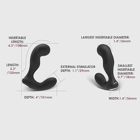 Svakom Iker App Controlled Vibrating Prostate Massager - Luxury Sex Toys