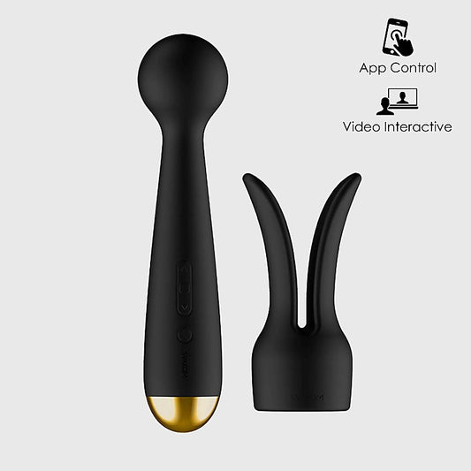 Svakom Emma Neo Interactive Vibrating Body Wand Massager - Remote Control Vibrators