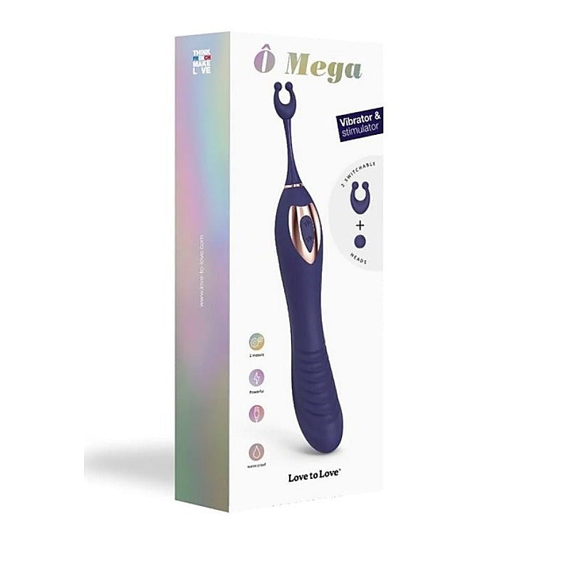 O-Mega Vibrator by Love To Love - Clit Ticklers and Pulsators