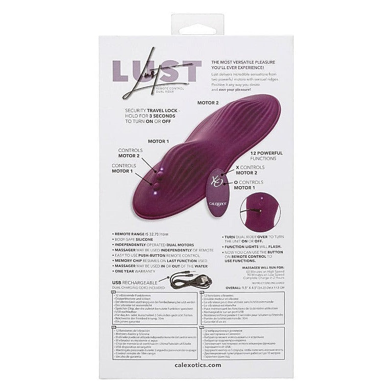 Remote-Controlled Dual Vibrator By California Exotics - Remote Control Vibrators