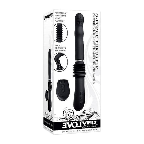 Evolved G-Force Thruster Black - Luxury Sex Toys