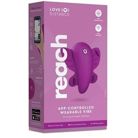 Love Distance Reach - Wearable Vibrator for Unforgettable Pleasure - Clit Ticklers and Pulsators