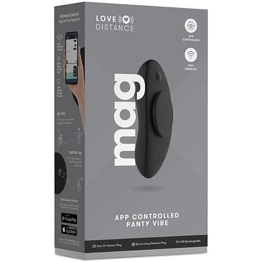 Love Distance Mag App-Controlled Panty Vibe - Clit Ticklers and Pulsators