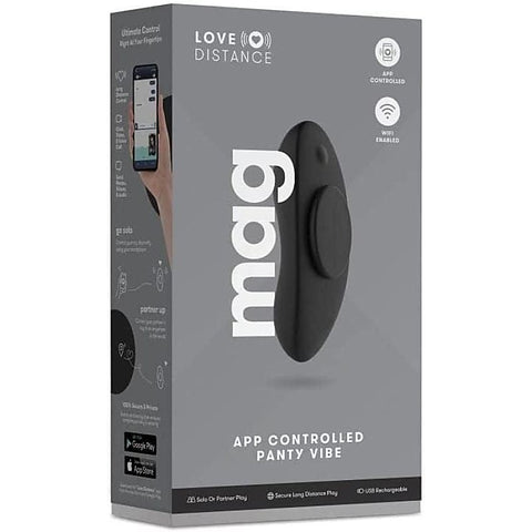 Love Distance Mag App-Controlled Panty Vibe - Clit Ticklers and Pulsators