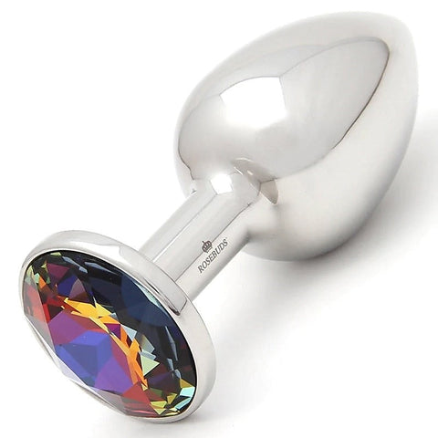 Rosebuds Stainless Steel Medium Plug By Rosebuds Jewelry - Double Ender
