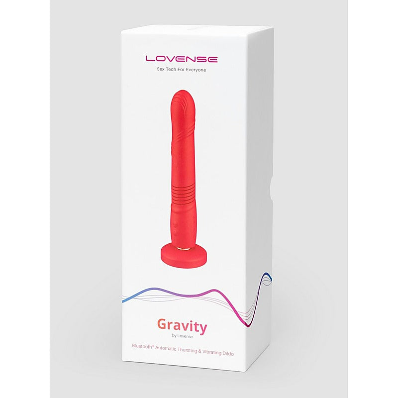 Lovense Gravity App Control Vibrating and Thrusting Dildo - Remote Control Vibrators