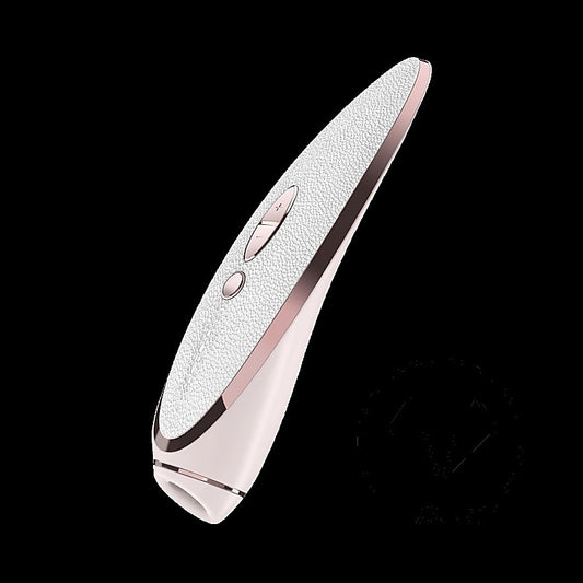 Satisfyer Pret a Porter Luxury Silicone Clitoral Massager - Clit Ticklers and Pulsators
