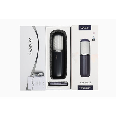 Alex Neo 2 Interactive Thrusting Male Masturbator By Svakom - Luxury Sex Toys