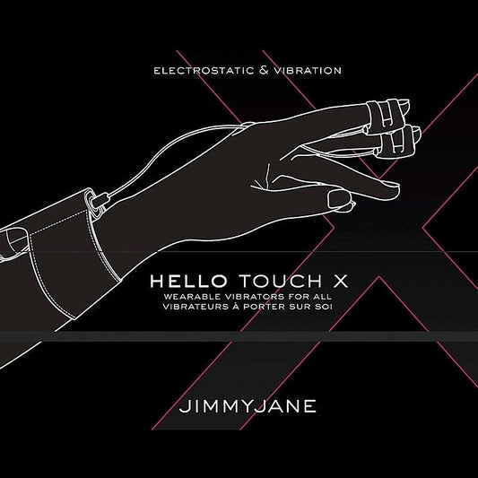Jimmyjane Hello Touch X Rechargeable Finger Massager - Finger and Tongue Vibrators